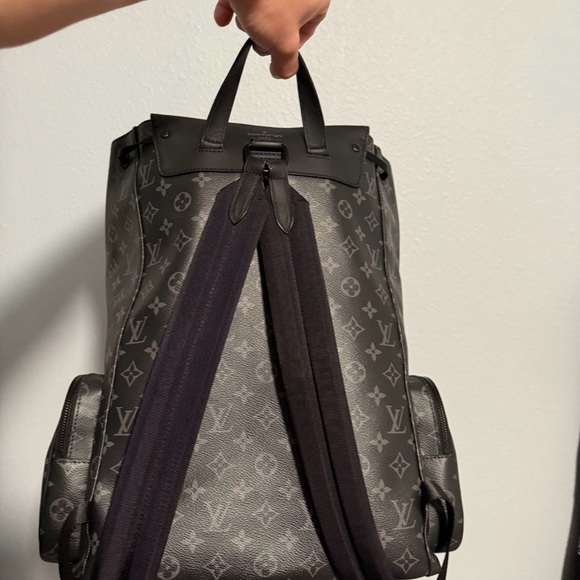 Louis Vuitton Monogram Eclipse Canvas Trio Backpack - Picture 9 of 17